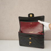 Chanel Timeless Classic W Flapbag Medium Square 1989-1991