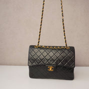 Chanel Timeless Classic W Flapbag Medium Square 1989-1991