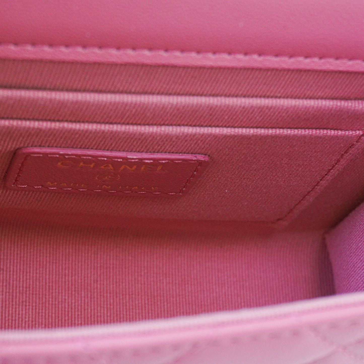 Chanel Trendy Mini Pearl Logo Handle