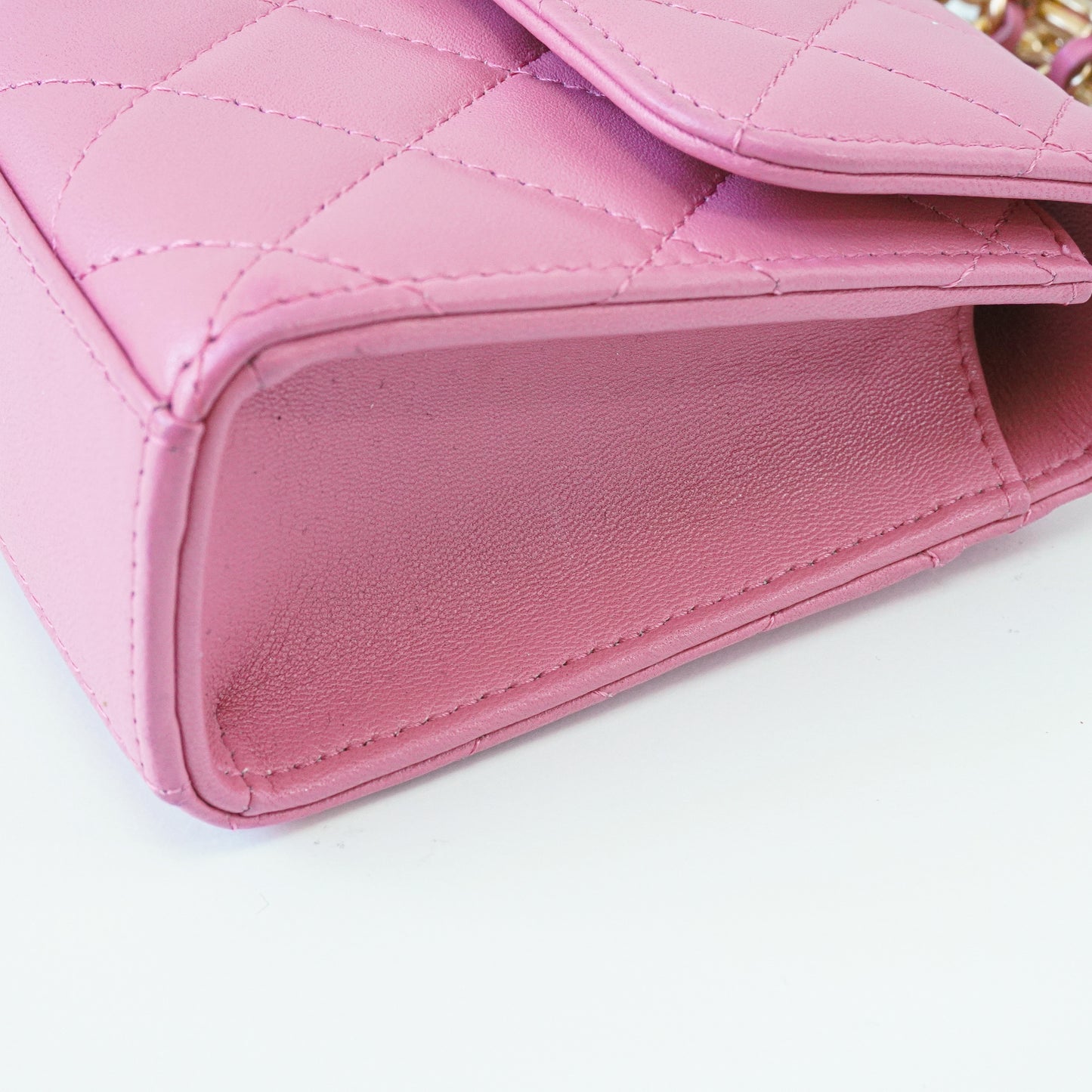 Chanel Trendy Mini Pearl Logo Handle