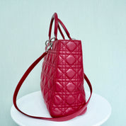Christian Dior Lady Dior Large Cannage Lambskin