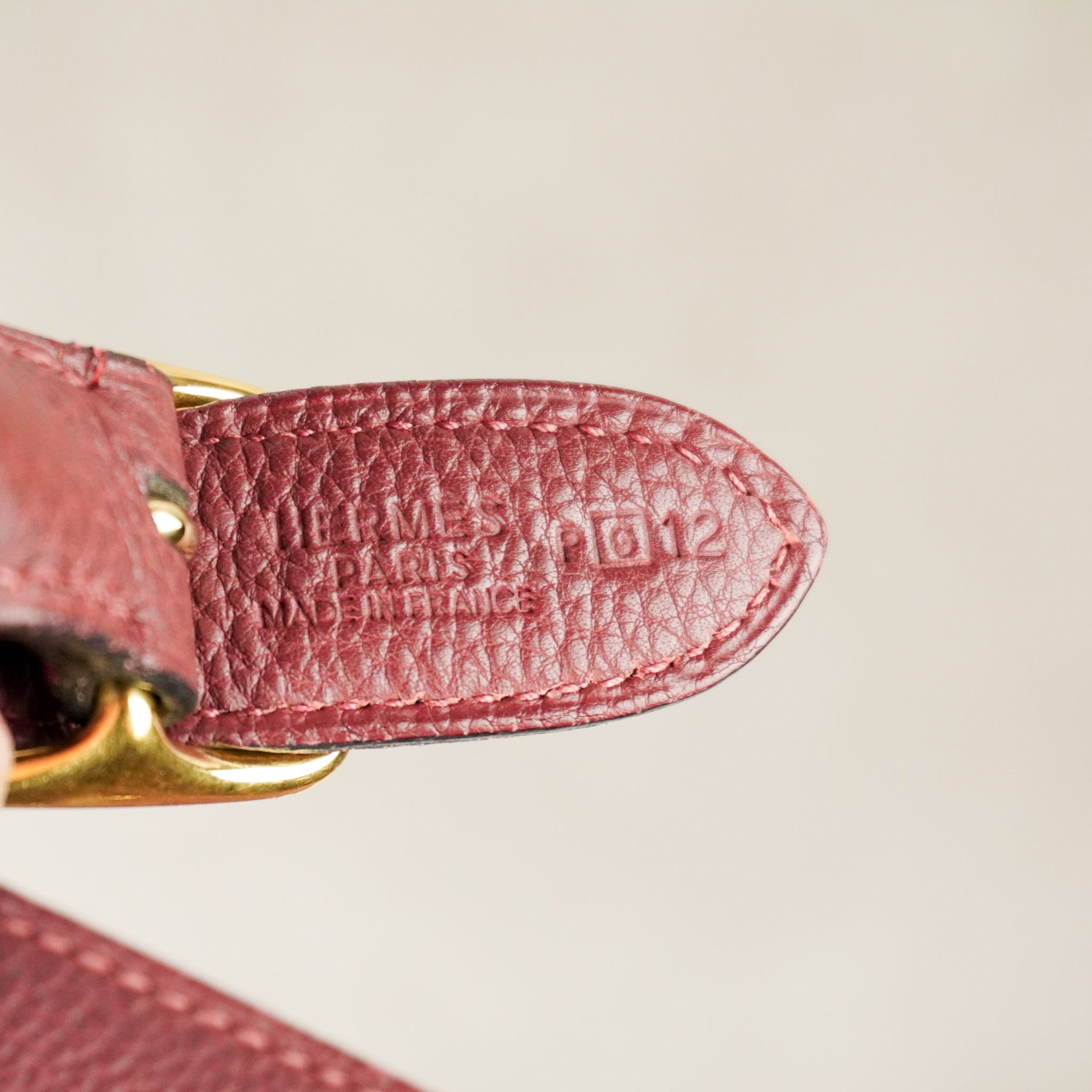 Hermès Trim 31 Togo Rouge H