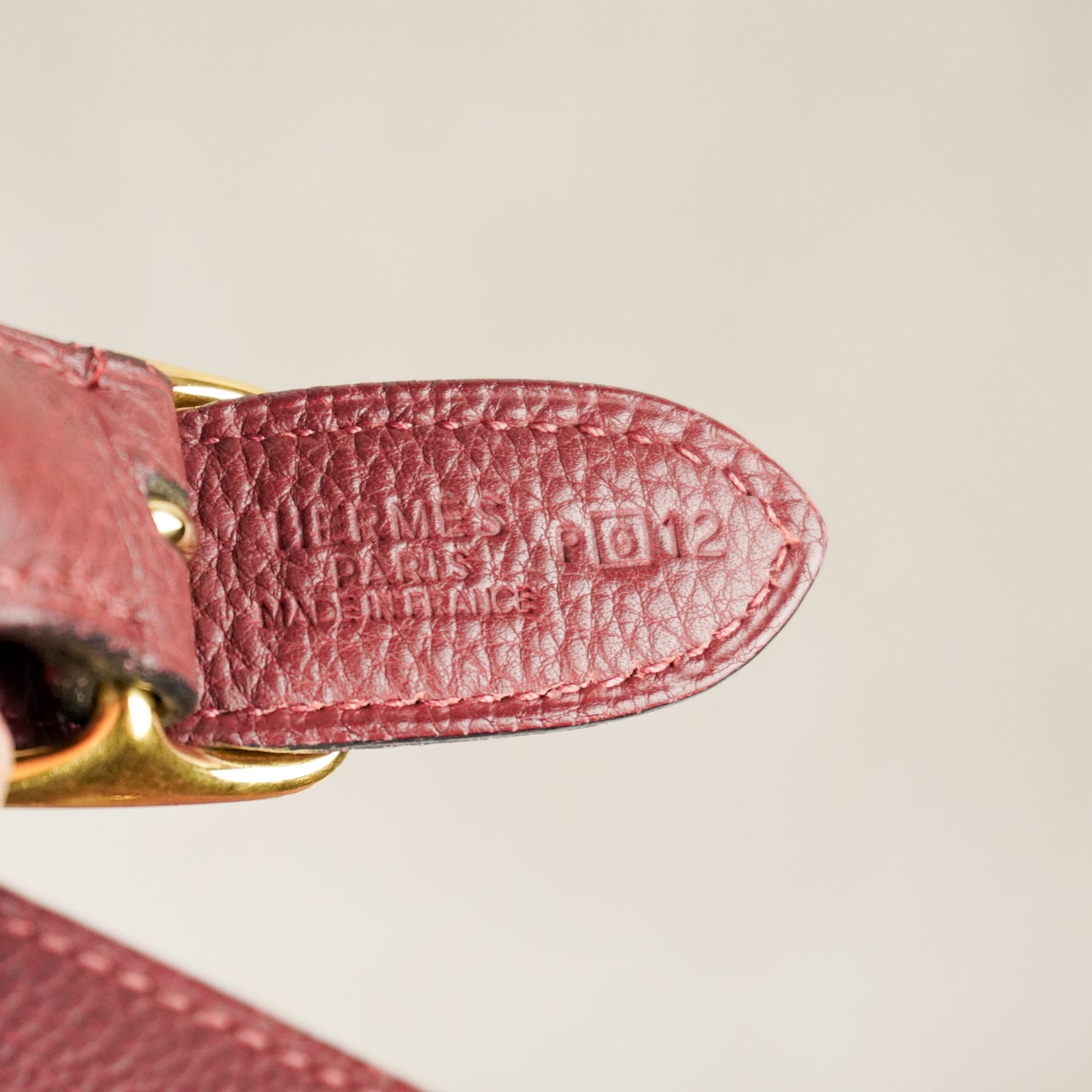 Hermès Trim 31 Togo Rouge H