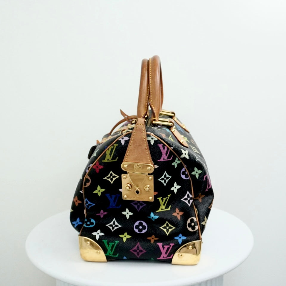 Louis Vuitton Speedy 30 Multicolor Noir