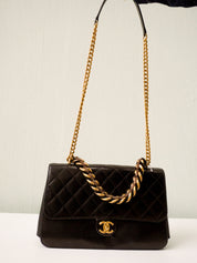 Chanel Matelasse Flapbag Calf Skin