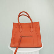 Céline Luggage Phantom Tote Bag Oranje