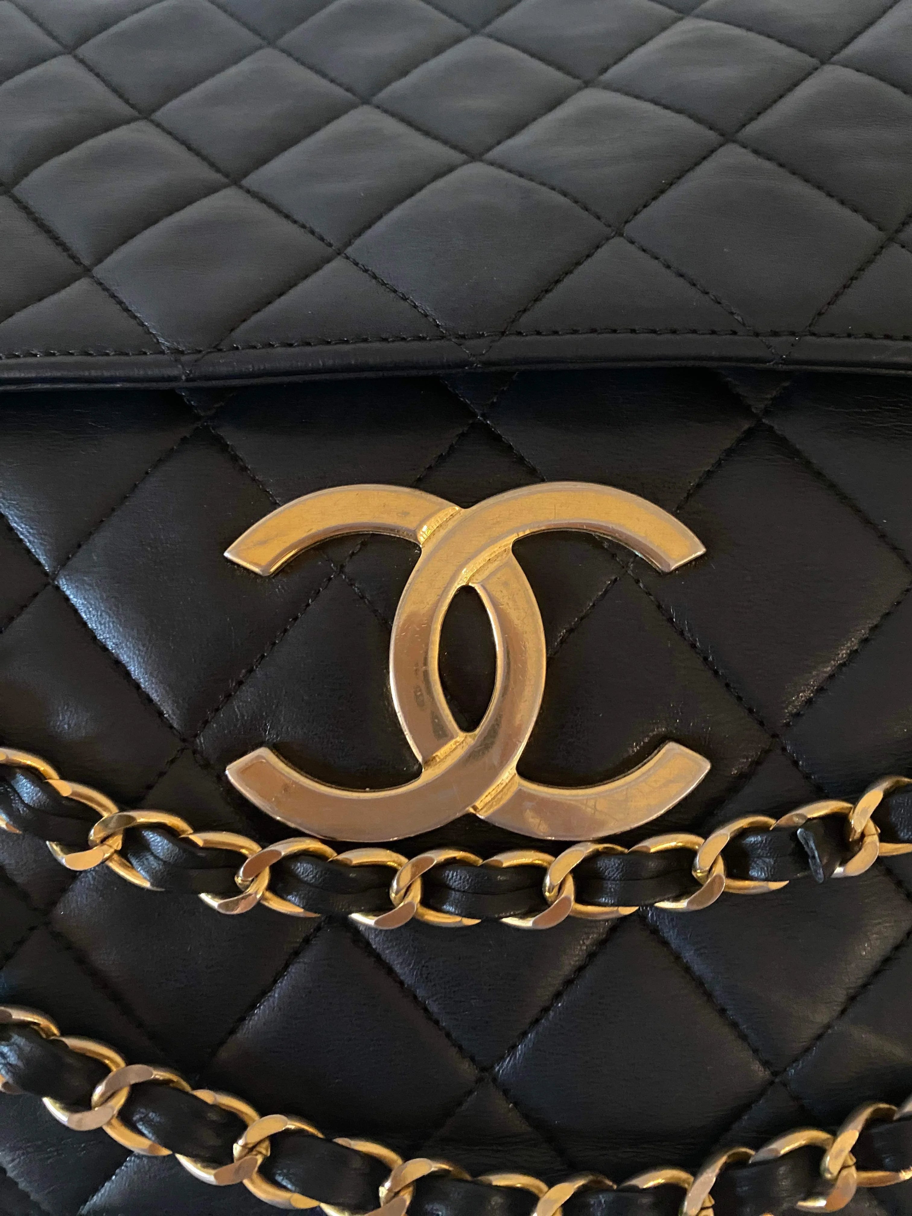 Chanel XXL Flapbag GHW laptop bag