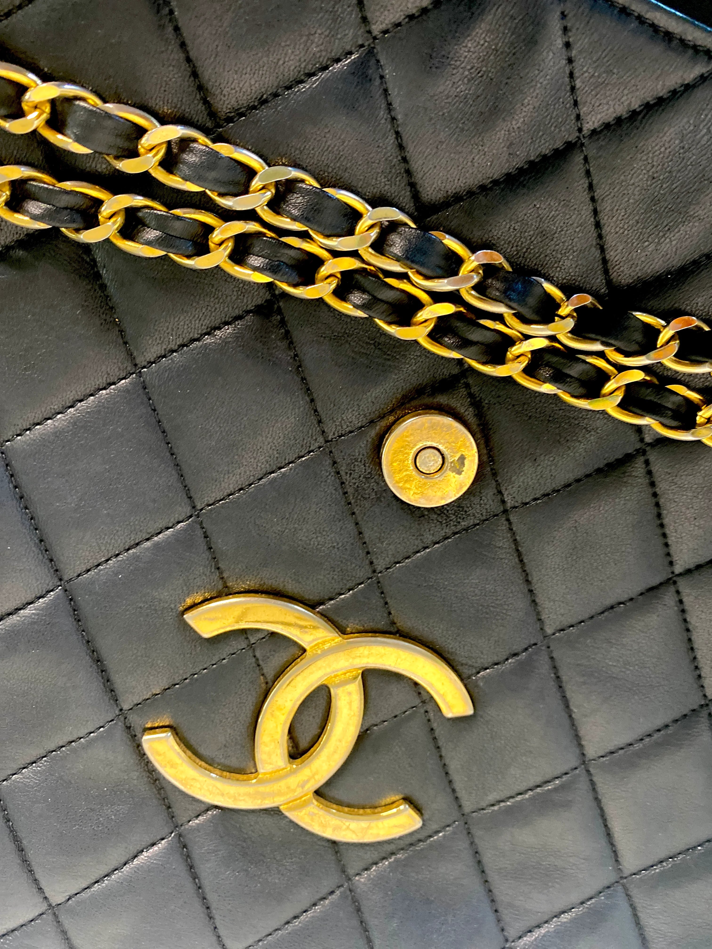 Chanel XXL Flapbag GHW laptop bag
