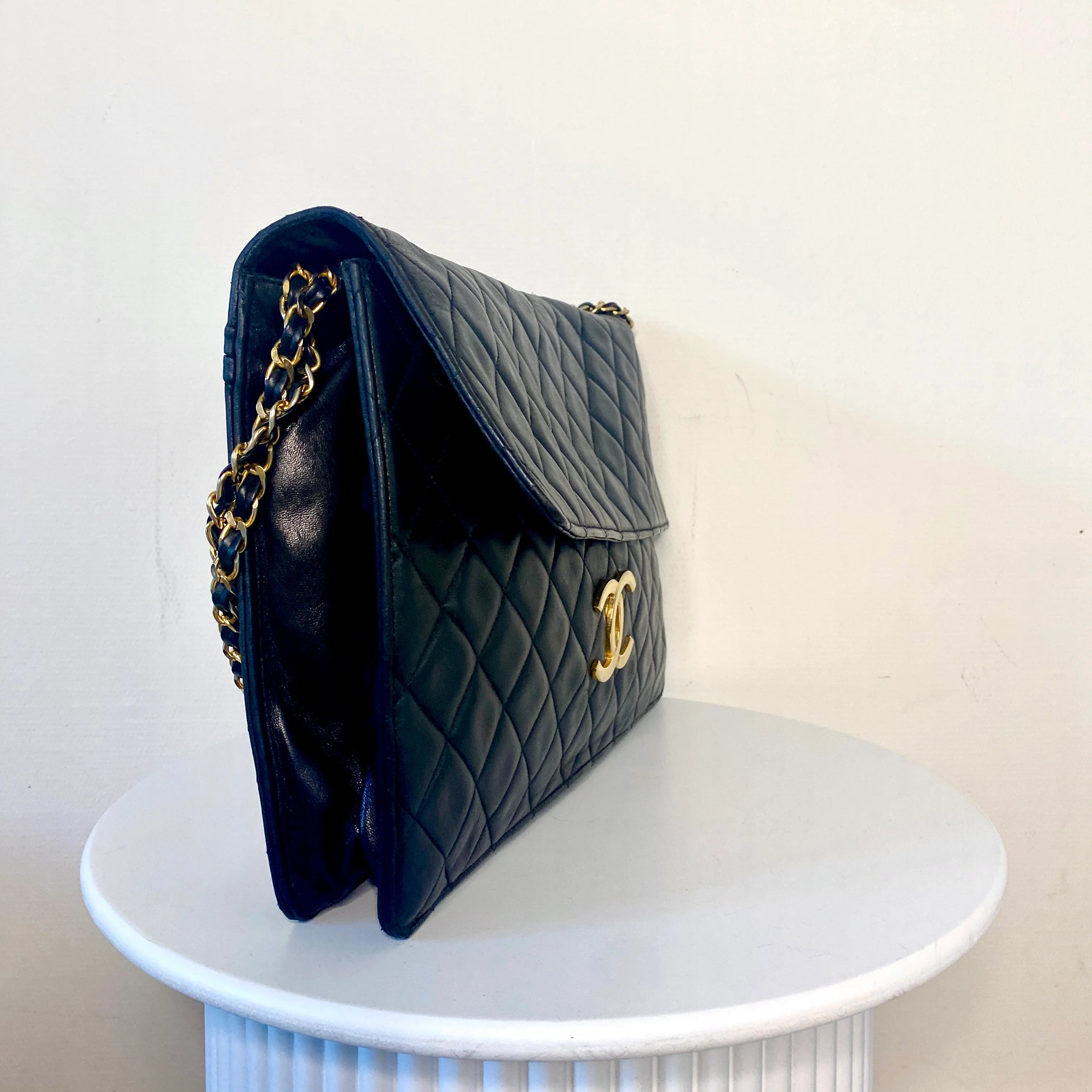 Chanel XXL Flapbag GHW laptop bag