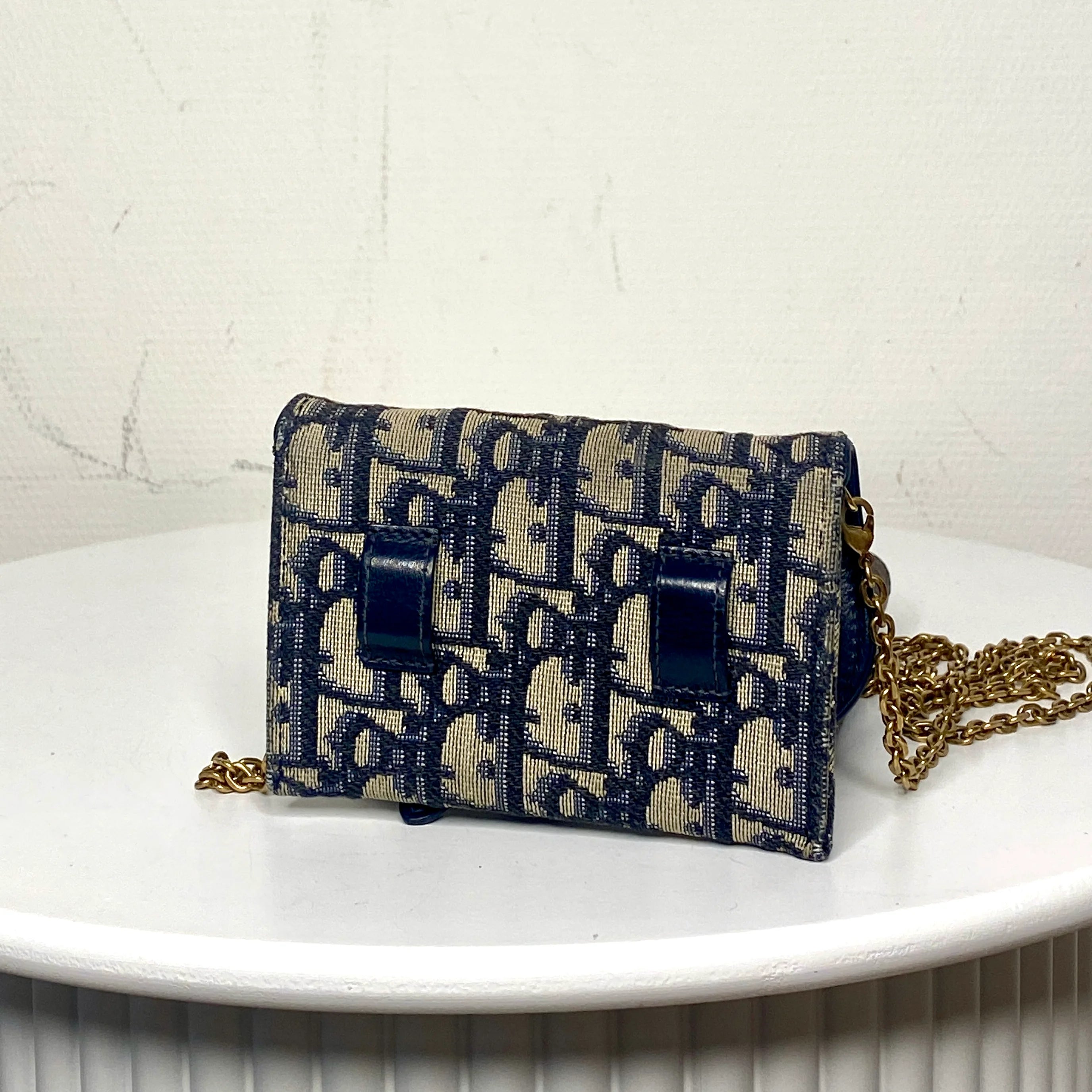 Christian Dior Oblique Nano Saddle Bag