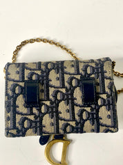Christian Dior Oblique Nano Saddle Bag