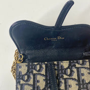 Christian Dior Oblique Nano Saddle Bag
