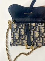 Christian Dior Oblique Nano Saddle Bag