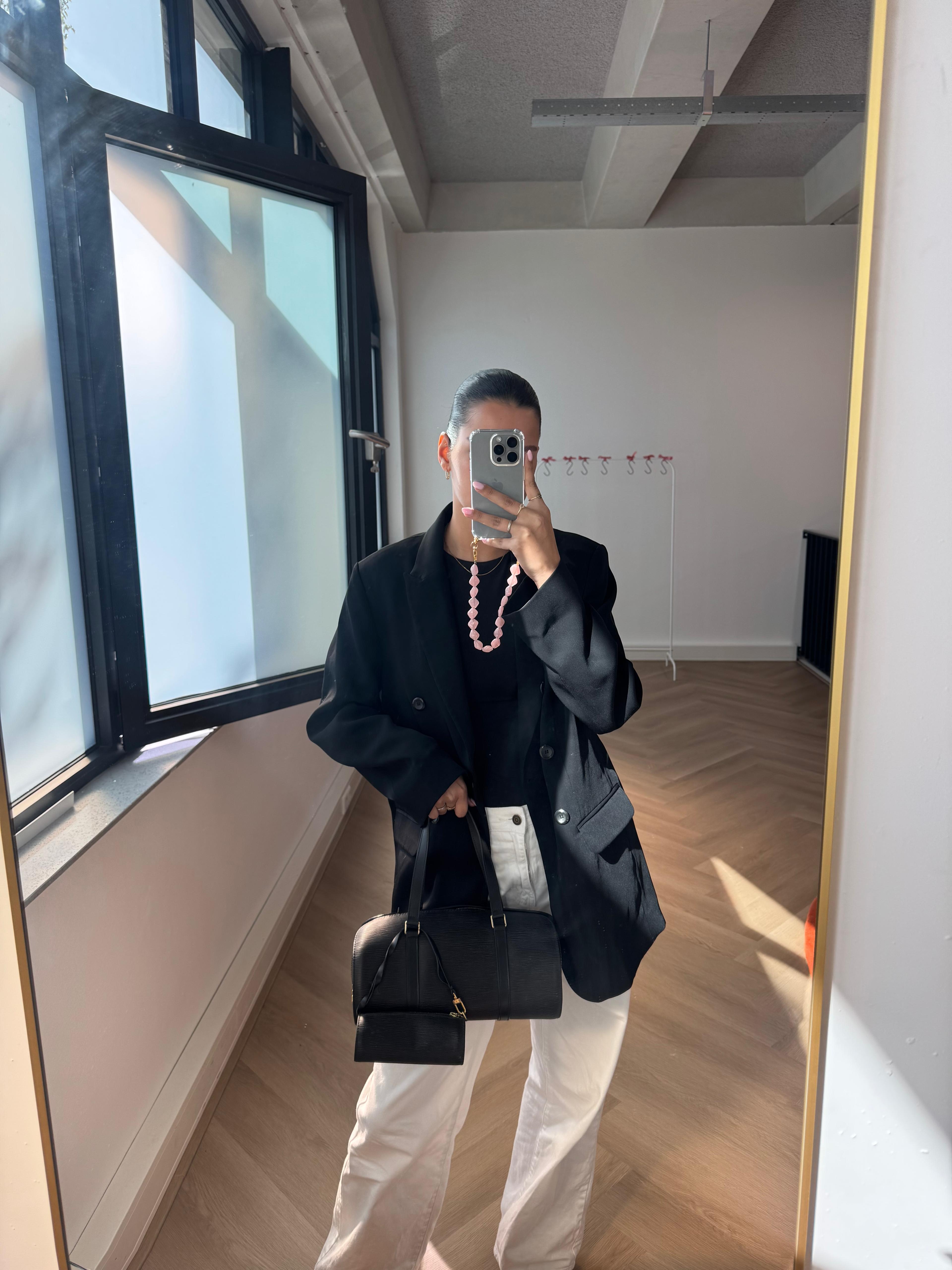 Louis Vuitton Soufflot Epi Black