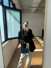 LOUIS VUITTON Pochette Accessoires epi blue