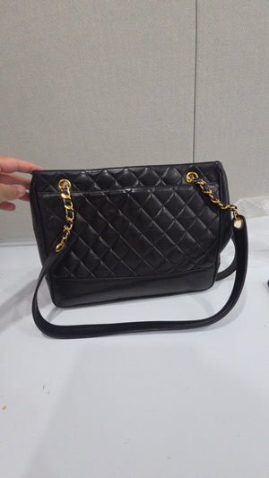 Chanel Matelasse chain tote