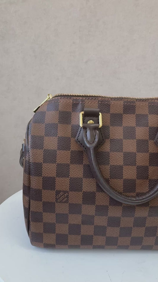 Louis Vuitton Speedy 25 + strap